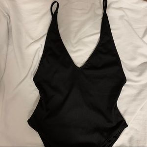 Forever 21 one piece open back bathing suit